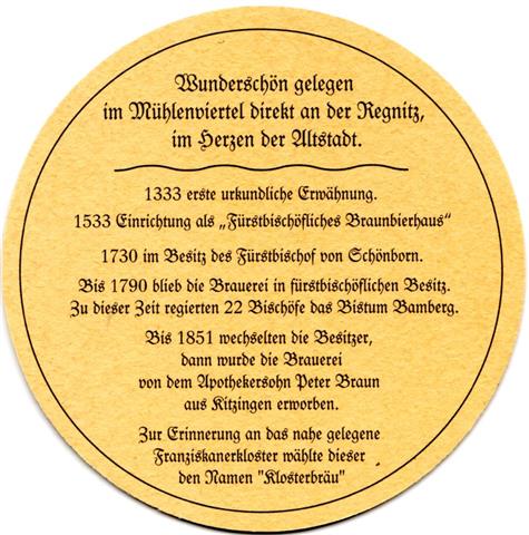 bamberg ba-by kloster rund 3b (215-wunderschn-schwarzhellbraun)